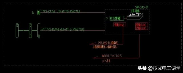 一套非常详细的弱电CAD系统图及大样图，收藏